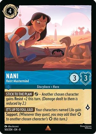 Nami - Heist Mastermind (165/204) - [ Reign of Jafar ] Cold Foil