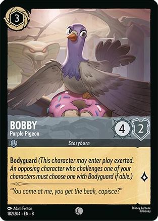 Bobby - Purple Pigeon (182/204) - [ Reign of Jafar ] Cold Foil