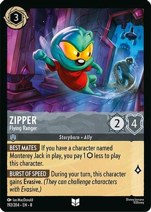 Zipper - Flying Ranger (192/204) - [ Reign of Jafar ]