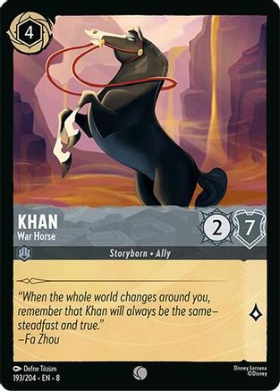 Khan - War Horse (193/204) - [ Reign of Jafar ]
