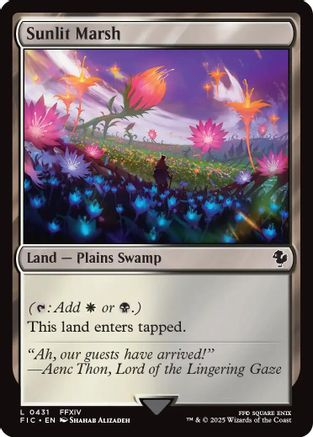 Sunlit Marsh (FIC-431) - [Commander: FINAL FANTASY]