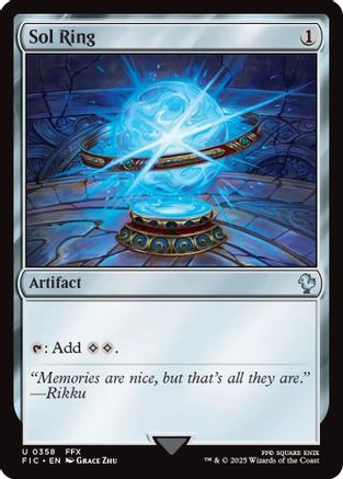 Sol Ring (0358) (FIC-358) - [Commander: FINAL FANTASY]