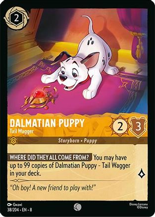 Dalmatian Puppy - Tail Wagger (38/204) - [ Reign of Jafar ]