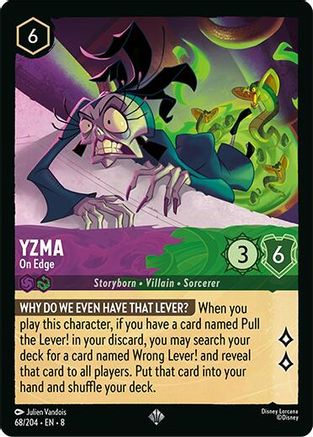 Yzma - On Edge (68/204) - [ Reign of Jafar ]