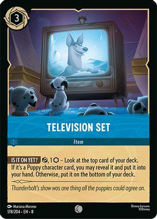 Television Set (178/204) - [ Reign of Jafar ] Cold Foil