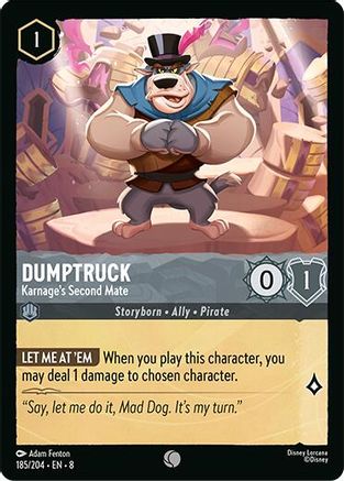 Dumptruck - Karage's Second Mate (185/204) - [ Reign of Jafar ]