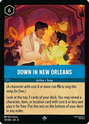 Down in New Orleans (177/204) - [ Reign of Jafar ] Cold Foil