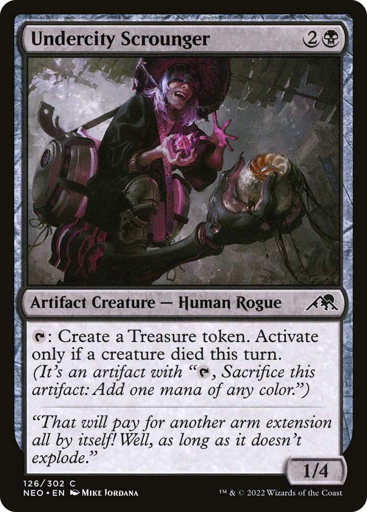 Undercity Scrounger (NEO-126) - [Kamigawa: Neon Dynasty]