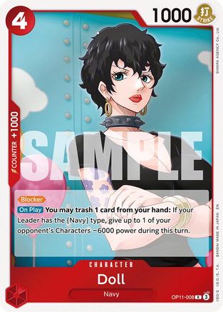 Doll (OP11-008) - A Fist of Divine Speed