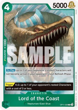 Lord of the Coast (OP11-028) - A Fist of Divine Speed