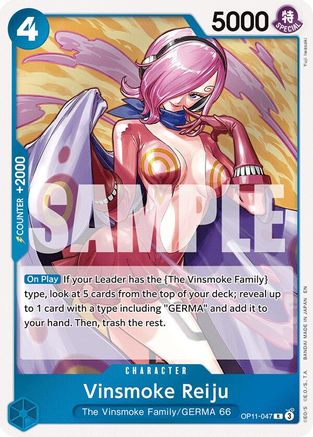 Vinsmoke Reiju (OP11-047) - A Fist of Divine Speed