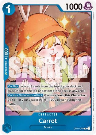 Carrot (OP11-049) - A Fist of Divine Speed