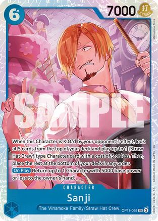 Sanji (OP11-051) - A Fist of Divine Speed
