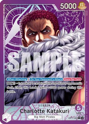 Charlotte Katakuri (062) (Alternate Art) (OP11-062) - A Fist of Divine Speed