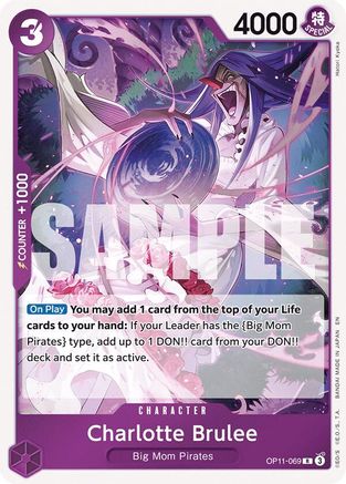 Charlotte Brulee (OP11-069) - A Fist of Divine Speed
