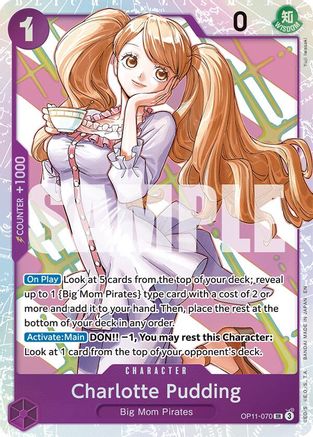 Charlotte Pudding (OP11-070) - A Fist of Divine Speed