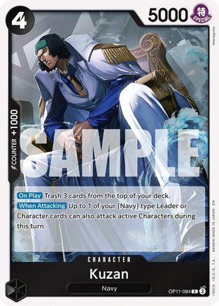 Kuzan (OP11-084) - A Fist of Divine Speed