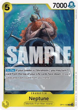 Neptune (OP11-108) - A Fist of Divine Speed