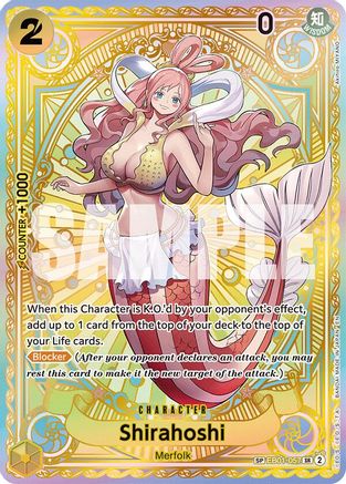 Shirahoshi (SP) (EB01-057) - A Fist of Divine Speed