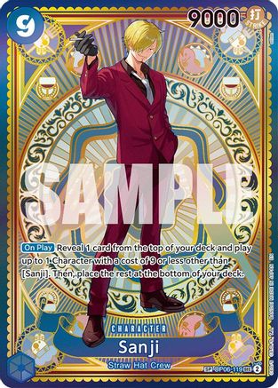 Sanji (SP) (OP06-119) - A Fist of Divine Speed