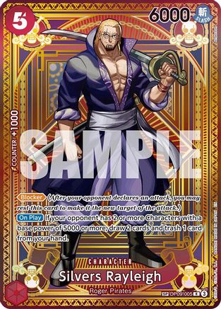 Silvers Rayleigh (SP) (OP09-005) - A Fist of Divine Speed