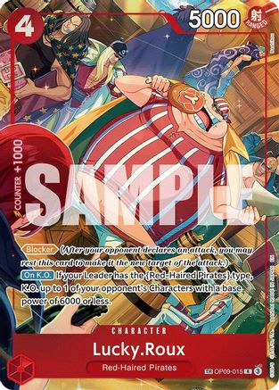 Lucky.Roux (TR) (OP09-015) - A Fist of Divine Speed