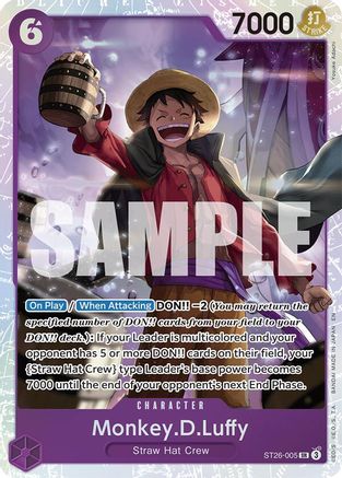 Monkey.D.Luffy (ST26-005) (ST26-005) - Starter Deck 26: PURPLE/BLACK Monkey.D.Luffy