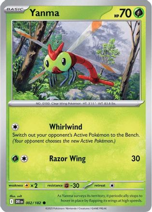 Yanma - 002/182 - [SV10 Destined Rivals]