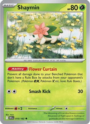Shaymin - 010/182 - [SV10 Destined Rivals] Reverse Holofoil