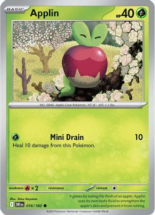 Applin 016/182 - [SV10 Destined Rivals]