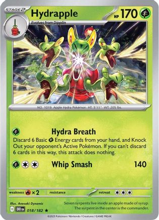 Hydrapple - 018/182 - [SV10 Destined Rivals] Holofoil