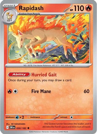 Rapidash - 030/182 - [SV10 Destined Rivals]