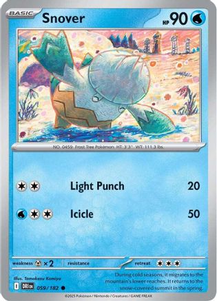 Snover 059/182 - [SV10 Destined Rivals]