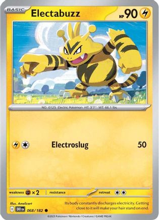 Electabuzz 068/182 - [SV10 Destined Rivals] Reverse Holofoil