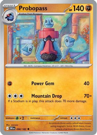 Probopass 098/182 - [SV10 Destined Rivals] Reverse Holofoil