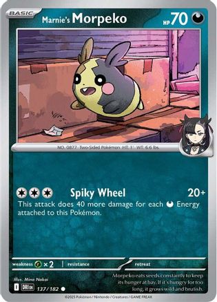 Marnie's Marpeko 137/182 - [SV10 Destined Rivals]