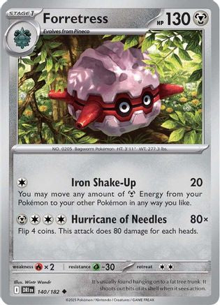 Forretress 140/182 - [SV10 Destined Rivals]