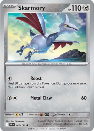 Skarmory 141/182 - [SV10 Destined Rivals] Reverse Holofoil