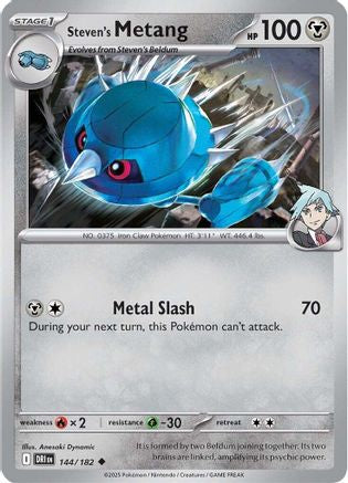 Steven's Metang 144/182 - [SV10 Destined Rivals] Reverse Holofoil