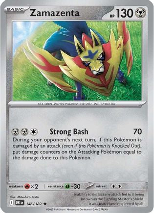 Zamazenta - 146/182 - [SV10 Destined Rivals] Reverse Holofoil