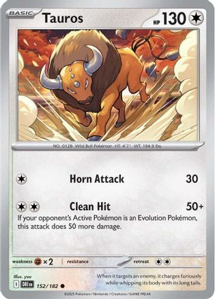 Tauros 152/182 - [SV10 Destined Rivals] Reverse Holofoil