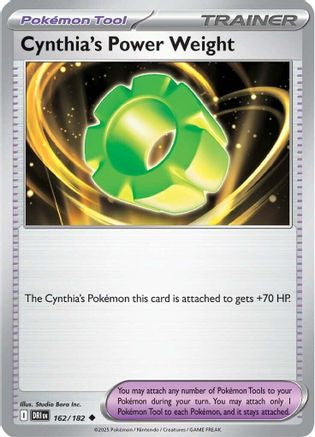 Cynthia's Power Weight 162/182 - [SV10 Destined Rivals]