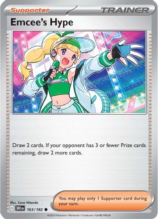 Emcee's Hype - 163/182 - [SV10 Destined Rivals] Reverse Holofoil