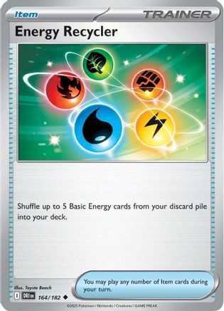 Energy Recycler 164/182 - [SV10 Destined Rivals] Reverse Holofoil