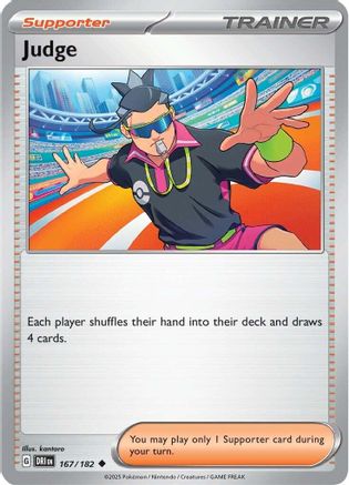Judge - 167/182 - [SV10 Destined Rivals] Reverse Holofoil