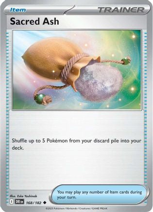 Sacred Ash 168/182 - [SV10 Destined Rivals] Reverse Holofoil
