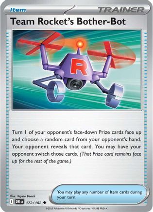 Team Rocket's Bother-Bot 172/182 - [SV10 Destined Rivals]