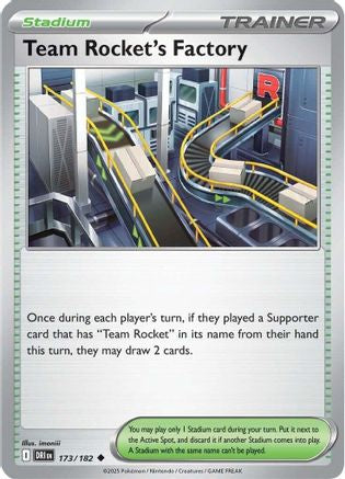 Team Rocket's Factory 173/182 - [SV10 Destined Rivals] Reverse Holofoil