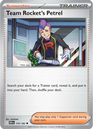 Team Rocket's Petrel - 176/182 - [SV10 Destined Rivals] Reverse Holofoil