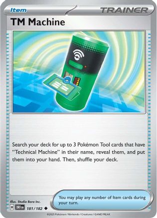 TM Machine 181/182 - [SV10 Destined Rivals] Reverse Holofoil